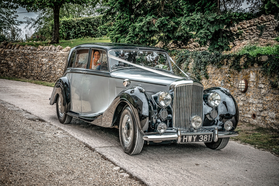 Wedding car Devon