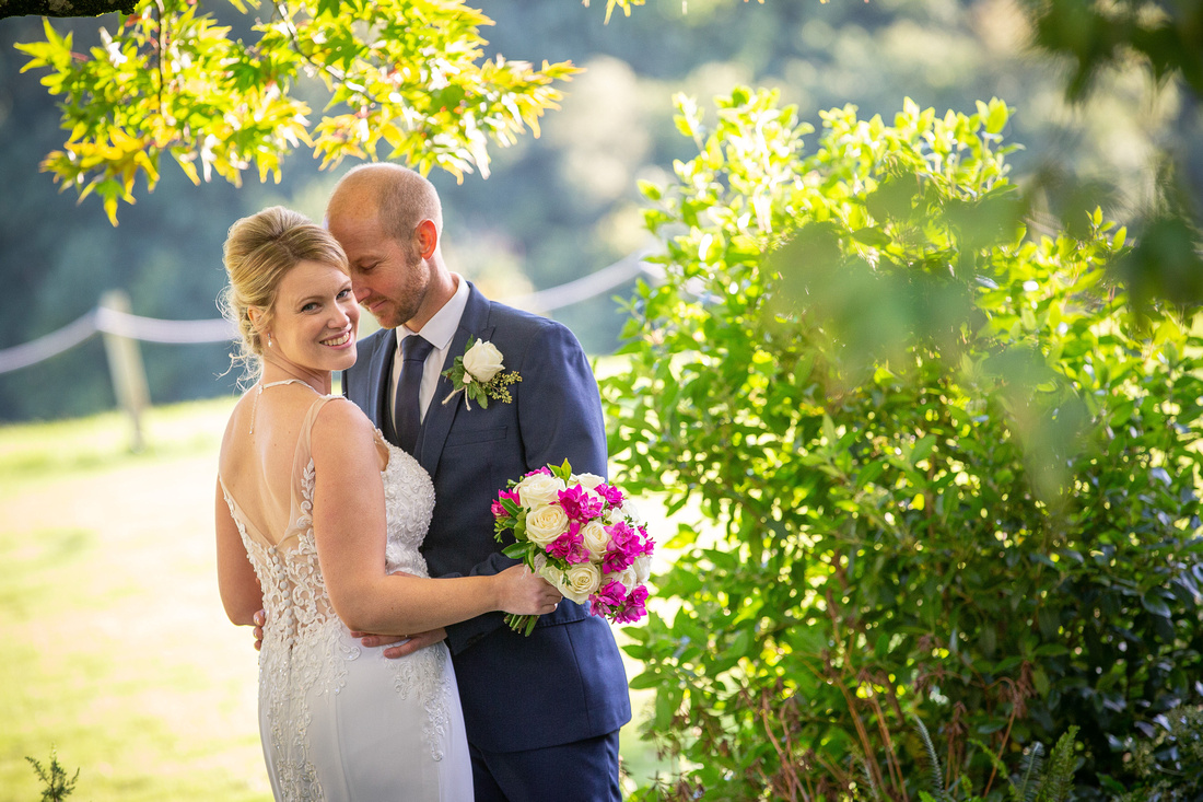 Wedding at the Horn of Plenty Devon